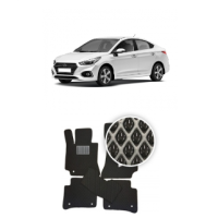 EVA коврики на Hyundai Accent 2017- н.в.