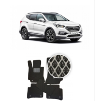 EVA коврики на Hyundai Santa Fe IV 2018 - н.в.